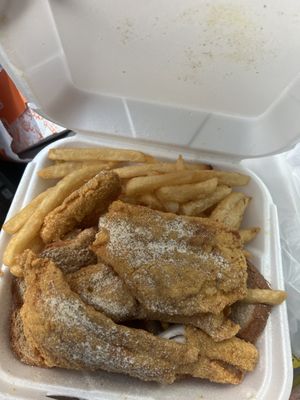 Photo of JJ fish & chicken - Oakland, CA, US. Red Snapper