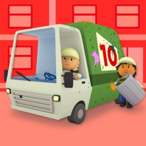 10 Little Garbage Trucks (Carl's Car Wash)