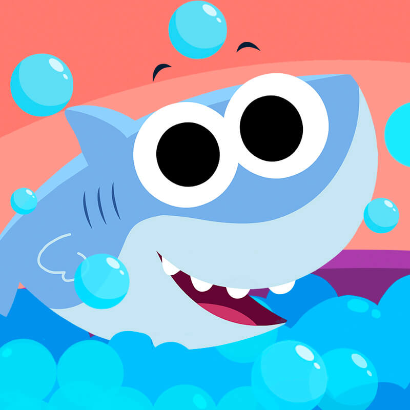 Pop The Bubbles (Finny the Shark)